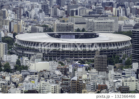 イベント開催中の新国立競技場 132366466