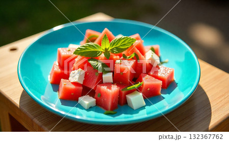 スイカのサラダ 132367762
