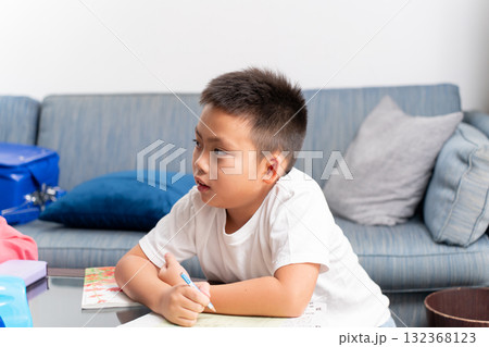 小学生 男の子 学習 小学生 男の子 学習 132368123