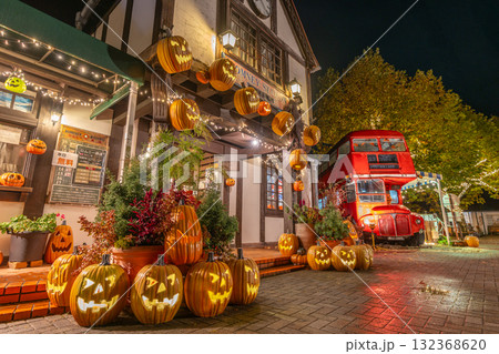 修善寺 虹の郷 ハロウィン ライトアップ 秋 修善寺 虹の郷 ハロウィン ライトアップ 秋 132368620