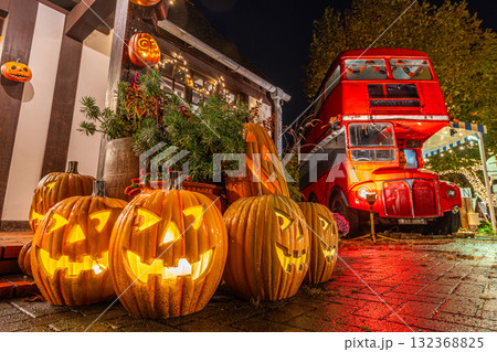 修善寺　虹の郷　ハロウィン　イルミネーション　 132368825