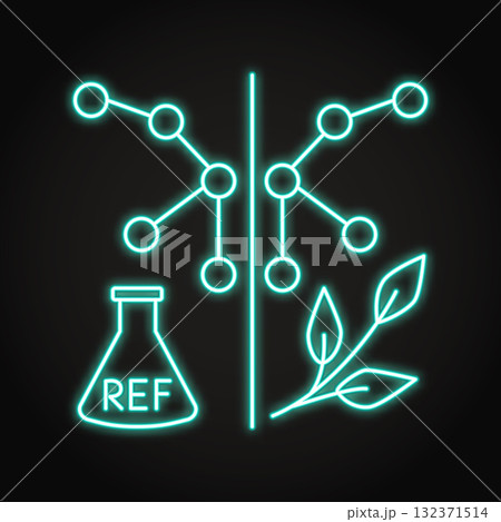 Biosimilar neon icon Biosimilar neon icon 132371514