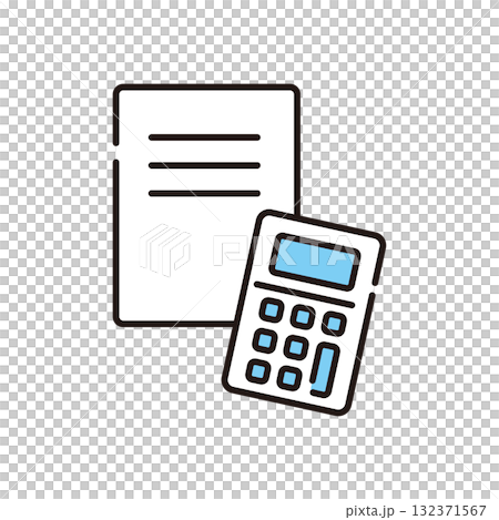 銀行やお金のアイコン 銀行やお金のアイコン 132371567