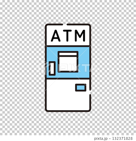 ATM　アイコン 132371828