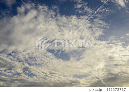 cumulonimbus, thick clouds are gray and cover the sky in a wide area 132372787