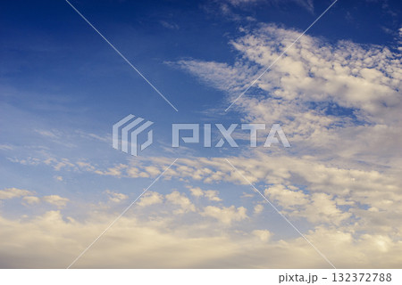 cumulonimbus, thick clouds are gray and cover the sky in a wide area 132372788
