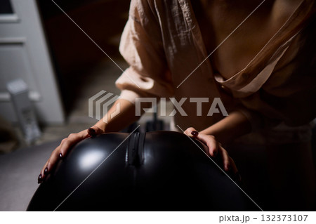 Stunning and Elegant Fashion Photography Featuring Creative and Expressive Poses 132373107
