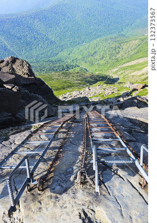 早池峰山小田越コースのはしご 早池峰山小田越コースのはしご 132373567