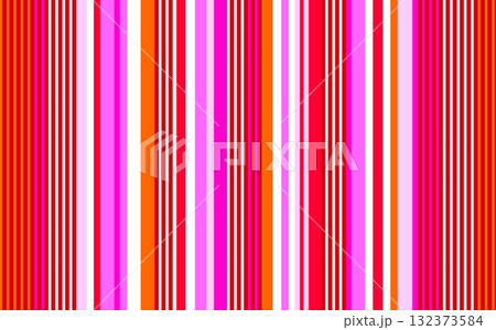 ストライプ 模様 レッド ピンク オレンジ色 ストライプ 模様 レッド ピンク オレンジ色 132373584