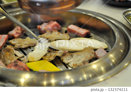grilled pork , grilled pork in the oven grilled pork , grilled pork in the oven 132374211