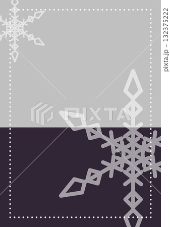 シンプルモダンな雪の結晶の背景 シンプルモダンな雪の結晶の背景 132375222