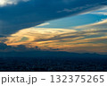 都心の夕暮れ 132375265