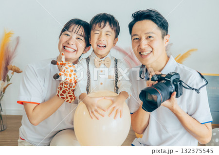 七五三の撮影スタジオ 132375545