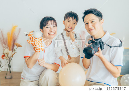 七五三の撮影スタジオ 132375547