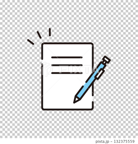 メモ　サイン　資料　用紙 132375559