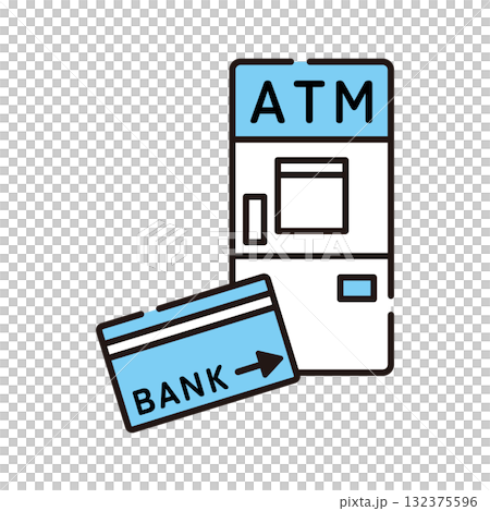 銀行或金錢圖標 132375596