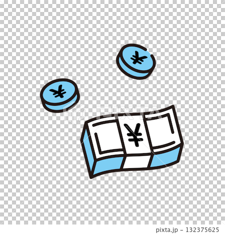 お金　アイコン 132375625
