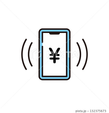 スマホと円 132375673