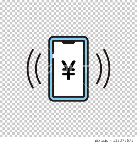 スマホと円 132375673