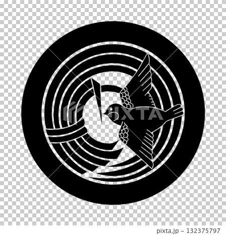 家族徽章：麻雀 132375797