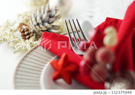 クリスマス・テーブルコーディネート・イメージ 132375949