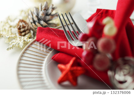クリスマス・テーブルコーディネート・イメージ 132376006