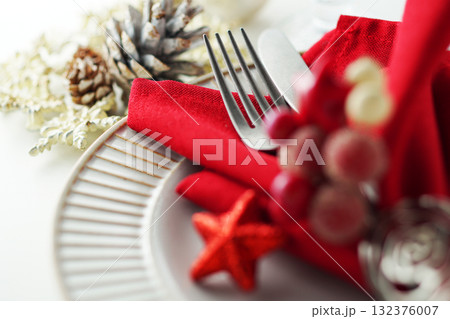 クリスマス・テーブルコーディネート・イメージ 132376007