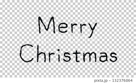 [Merry Christmas with Embroidery] Hand-embroidered illustration material 132376864