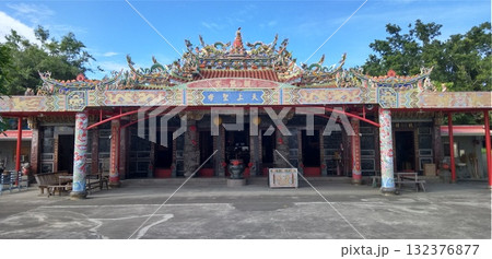 道教寺院正面 132376877