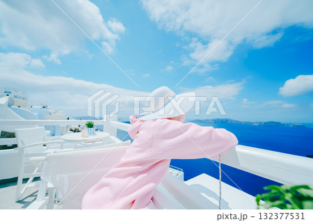 サントリーニ島の美しい風景 サントリーニ島の美しい風景 132377531