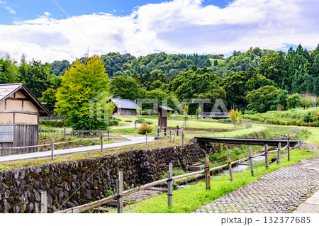 山形河北町の紅花資料館の静かなたたずまい 132377685