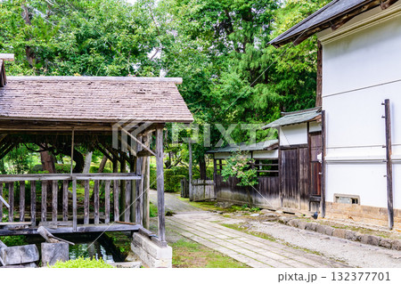 山形河北町の紅花資料館の静かなたたずまい 132377701
