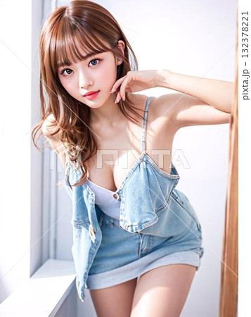 若い女性のヘアスタイルイメージ 若い女性のヘアスタイルイメージ 132378221