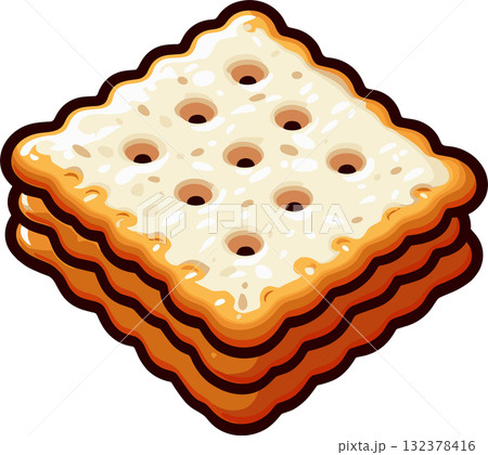 シンプルなクラッカーのイラスト 132378416