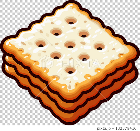 シンプルなクラッカーのイラスト 132378416