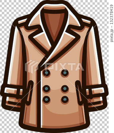 トレンチコートのアイコン 132378419