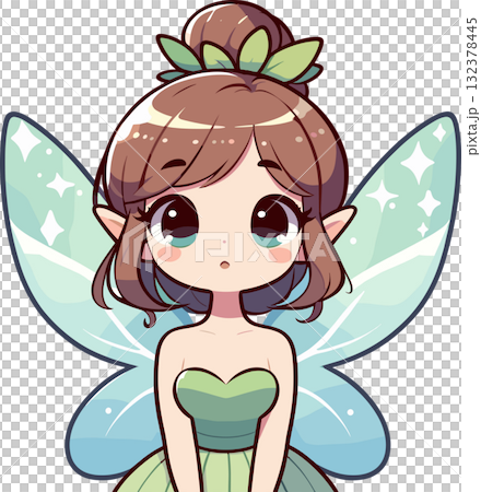 Cute fairy illustration Cute fairy illustration 132378445