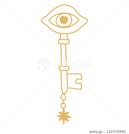 Celestial Magic Key Line Art Illustration with Eye and Star Charm Elegant Cosmic Christmas Outline Mystical Holiday Design for Winter Greeting Cards and Decorative Crafts Celestial Magic Key Line Art Illustration with Eye and Star Charm Elegant Cosmic Christmas Outline Mystical Holiday Design for Winter Greeting Cards and Decorative Crafts 132378492