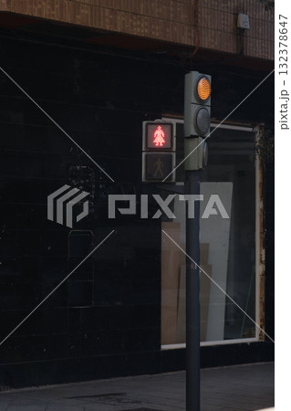 Close-up of city work traffic lights Close-up of city work traffic lights 132378647