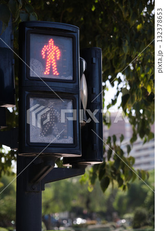 Close-up of city work traffic lights Close-up of city work traffic lights 132378653