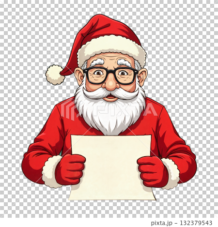 Santa claus with gifts vector Santa claus with gifts vector 132379543