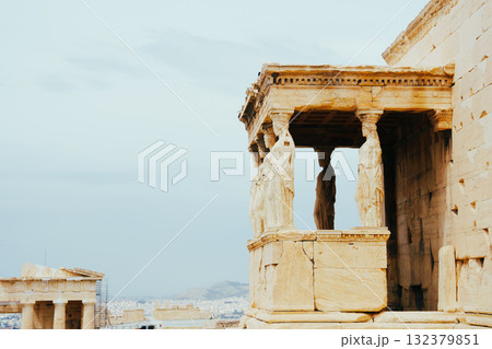 ギリシャのアテネのアクロポリス ギリシャのアテネのアクロポリス 132379851