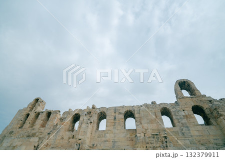 ギリシャのアテネのアクロポリス ギリシャのアテネのアクロポリス 132379911