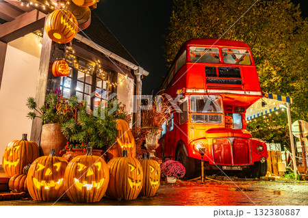 ハロウィン　イルミネーション　【修善寺　虹の郷】 132380887