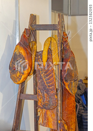 Dried Deli Meat Ladder Dried Deli Meat Ladder 132382093