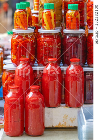 Pickled Peppers Tomato Juice Pickled Peppers Tomato Juice 132382100