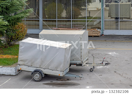 Two Cargo Trailers 132382106