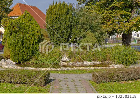 Pond Town Park Croatia Pond Town Park Croatia 132382119
