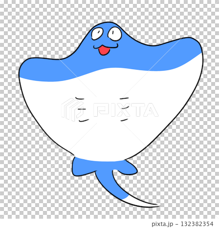 エイのイラスト エイのイラスト 132382354