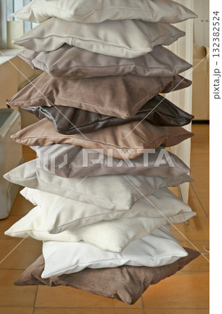 Leather pillows vertical Leather pillows vertical 132382524